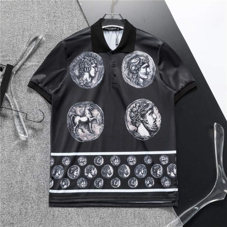 Picture of Dolce Gabbana Polo Shirts Short _SKUDGM-3XL3cn1228291